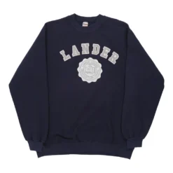 Vintage Lander Collegiate Pacific Sweatshirt - XL Navy Cotton