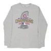 Pre-Loved Chicago Cubs Majestic Long Sleeve T-Shirt - XL Grey Cotton -Outlet Garbitic Store Aimee and Ele mens mixed303