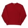 Vintage Russell Athletic Sweatshirt - XL Red Cotton Blend -Outlet Garbitic Store Brooke and Georgie mens tops 14.04.23117
