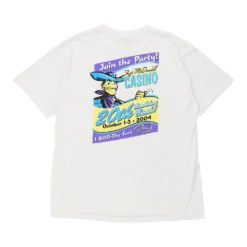 Vintage 2004 Fruit Of The Loom T-Shirt - Large White Cotton