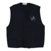 Vintage Unbranded Gilet - Medium Navy Cotton -Outlet Garbitic Store Carmen Mixed 16.02.23251
