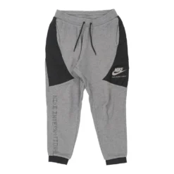 Vintage Nike Joggers - Medium Grey Cotton Blend