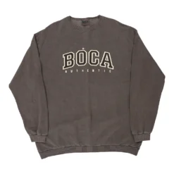 Vintage Boca Sweatshirt - 2XL Brown Cotton -Outlet Garbitic Store Daisy Mixed jackets 10.03.23189