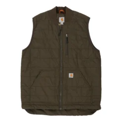 Vintage Carhartt Gilet - XL Khaki Polyester