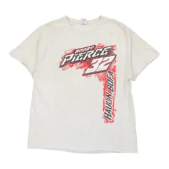 Pre-Loved Bobby Pierce #32 2015 Gildan T-Shirt - XL Grey Cotton -Outlet Garbitic Store Debbie Cars T shirts 08.03.2023174
