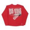 Vintage Detroit Red Wings Unbranded Sweatshirt - Medium Red Cotton -Outlet Garbitic Store Debbie mens jumpers T shirts 23.02.23268