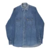 Vintage Levis Denim Shirt - Medium Blue Cotton -Outlet Garbitic Store Debbie mix men 17.02.23192