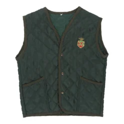 Vintage Unbranded Gilet - Medium Green Wool