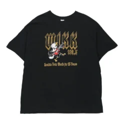 Vintage Gildan T-Shirt - 2XL Black Cotton