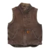 Vintage Carhartt Gilet - Medium Brown Cotton -Outlet Garbitic Store Ele mens mixed 13.3.23126