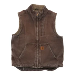 Vintage Carhartt Gilet - Medium Brown Cotton