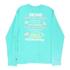 Vintage Semo Redhawks Champion Long Sleeve T-Shirt - XL Blue Cotton -Outlet Garbitic Store Ella Daisy Mixed Shirts 14.03.23238