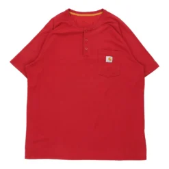 Vintage Carhartt T-Shirt - XL Red Cotton