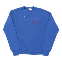 Vintage Wilson Sweatshirt - Medium Blue Cotton -Outlet Garbitic Store Georgie Mens sport and shirt mix 07.03.23451