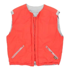 Vintage Ciesse Piumini Gilet - Medium Red Polyester