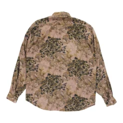 Vintage Naif Patterned Shirt - Medium Brown Cotton -Outlet Garbitic Store Ithill Debbie Mixed 07.03.2023156