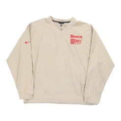 Vintage Nike Golf Sweatshirt - XL Beige Polyester