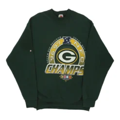 Vintage Green Bay Packers Fruit Of The Loom Sweatshirt - Large Green Cotton Blend -Outlet Garbitic Store Laurel Ele mixed 11.1.23206