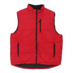 Vintage Outdoor Life Gilet - 2XL Red Polyester