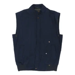 Vintage Jockey Gilet - Medium Navy Polyester -Outlet Garbitic Store Tabatha mens 08.02.2023147