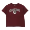 Vintage Menomonie Champion T-Shirt - XL Burgundy Cotton -Outlet Garbitic Store aimee coat jumper mix 15.02.23147