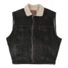 Vintage Complices Denim Gilet - XL Black Cotton -Outlet Garbitic Store brooke mens mixed 23.01.23116