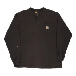 Vintage Carhartt Long Sleeve T-Shirt - Large Brown Cotton -Outlet Garbitic Store brooke mix jackets 07.03.23291