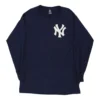 Vintage New York Yankees Majestic Long Sleeve T-Shirt - Large Blue Cotton -Outlet Garbitic Store brooke mix rail 06.03.23100