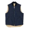 Vintage Golden Fleece Gilet - Small Navy Polyester -Outlet Garbitic Store brooke mix rail 15.02.23237