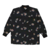 Vintage Mens Company Patterned Shirt - XL Black Polyester -Outlet Garbitic Store courteney mens summer shirts 19.5.22295