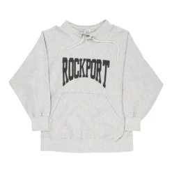 Vintage Rockport Kellsport Sweatshirt - Large Grey Cotton Blend