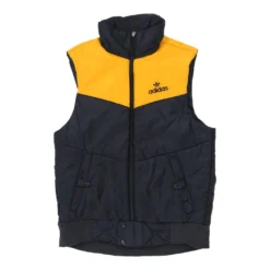 Vintage Adidas Gilet - XS Black Polyester