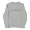 Vintage Calvin Klein Jeans Sweatshirt - Small Grey Cotton -Outlet Garbitic Store erik mens tops 23.4.22136