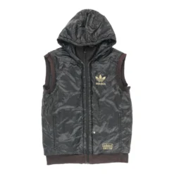 Vintage Adidas Gilet - Small Black Polyester -Outlet Garbitic Store laura jackets 22.11.22208