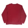 Vintage Nautica Sweatshirt - XL Burgundy Cotton -Outlet Garbitic Store lucy jumpers 28.11.22131