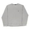 Vintage Nautica Sweatshirt - Large Grey Cotton -Outlet Garbitic Store lucy jumpers 28.11.22263